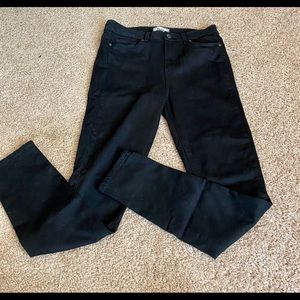 High waisted skinnies